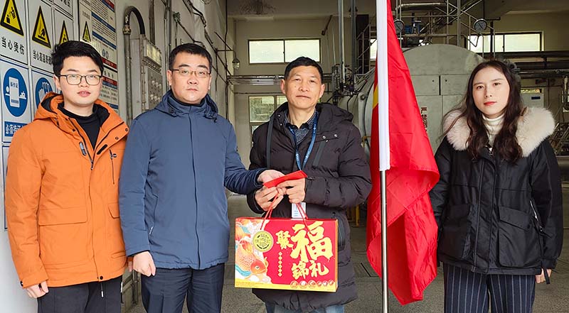 春節(jié)慰問(wèn)送溫暖，歲寒情深暖人心